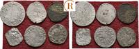 Habsburg: Lot 5 Silbermünzen -
