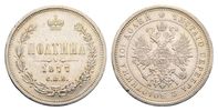 Russland: Alexander II., 1855-1881. Poltina (1/2 Rubel)