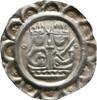 Donauwörth Königliche Münzstätte: Brakteat Heinrich VI, 1190-1197: -