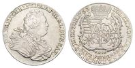 SACHSEN / POLEN: Friedrich Christian, 1763. Taler