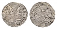 SCHLESWIG-HOLSTEIN-SCHAUENBURG: Ernst III. 1601-22 Doppelschilling Mzst. Altona