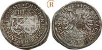 Brandenburg Bayreuth: 4 Kreuzer Fürth Christian, 1603-1655: -