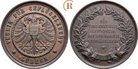 Lübeck Stadt: Bronzemedaille von W. Mayer Stuttgart 1879 vz