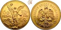 Mexiko: 50 Pesos GOLD 37,50 Gramm Gold 1947 fast st, kleiner Kratzer