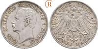 Kaiserreich: Sachsen Weimar Eisenach: 2 Mark 1898 A Carl Alexander, 1853-1901: ss winziger Randfehler
