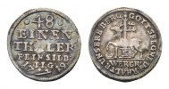 STOLBERG: Christoph Friedrich, 1704-1738. 1/48 Taler