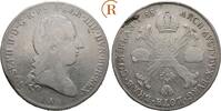 Habsburg: 1/2 Kronentaler Wien 1788 A Joseph II, 1765-1790: f.ss Kratzer, Schrötlingsfehler