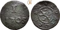 1 Pfennig 1705 Rostock Stadt:  ss selten !!