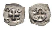 SCHWEIZ-Basel, Bistum: Anonym. 12. Jhdt. Vierzipfliger Pfennig