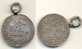 Mansfeld: Christian Friedrich, 1641-1665 1/2 Reichstaler 1663
