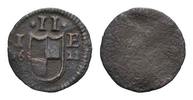 BRANDENBURG-ANSBACH: Joachim Ernst, 1603-1625. Kipper- 2 Pfennig