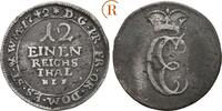 Ostfriesland: 1/12 Taler Esens Karl Edzard, 1734-1744: -