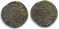 Preussen: Friedrich Wilhelm, 1640-88: Körtling zu 6 Heller. Minden