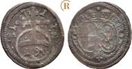 Brandenburg Bayreuth: 1 Pfennig Georg Wilhelm, 1712-1726: -