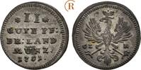 Brandenburg Bayreuth: 2 Gute Pfennig Friedrich, 1735-1763: -