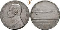 Silbermedaille auf das 26. Verbandsschießen 1913 Mainz Stadt:  ss kleiner Randfehler
