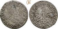 Polen: Groschen Krakau 1607 Sigismund III, 1587-1632: ss Schrötlingsfehler