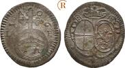 Brandenburg Bayreuth: 1 Pfennig Christian Ernst, 1655-1712: -