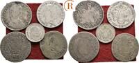Habsburg: Lot 5 Silbermünzen ab 15 Kreuzer 1743 -