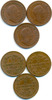 Baden: Leopold, 1830-52: 1/2 Kreuzer. Lot 3 Münzen !