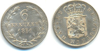 Nassau: Wilhelm, 1806-39. 6 Kreuzer