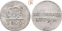 Schwarzburg Rudolstadt: 6 Pfennig Saalfeld Ludwig Friedrich II, 1793-1807: -