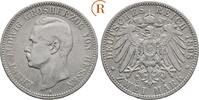 Kaiserreich: Hessen: 2 Mark Ernst Ludwig, 1892-1918: -