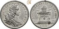 Habsburg: Zinnmedaille von P. H. Müller Karl VI, 1711-1740: -
