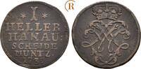 Hanau Münzenberg: Heller Wilhelm VIII. von Kassel, 1736-1760: -