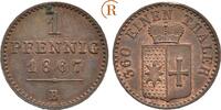 Waldeck: 1 Pfennig Georg Victor, 1852-1893: -
