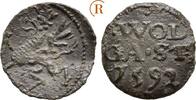 Pommern Wolgast: Kupfer Scherf Ernst Ludwig, 1569-1592: -