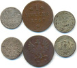 Frankfurt Stadt: 1 Kreuzer 1773, 1844 und Heller 1767