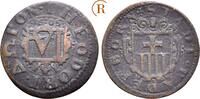 Paderborn Stadt: 6 Pfennig -