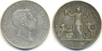 Württemberg:Wilhelm I., 1816-1864 Kronentaler. Handelsfreiheit.