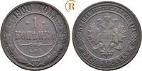 Russland: Nikolaus II, 1894-1917: 1 Kopeke 1900 ss