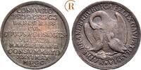 Brandenburg: Bronzemedaille auf die Vermählung seiner Tochter Friedrich III ( I. ), 1688-1713: -