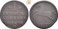 Braunschweig Lüneburg Celle: 1 Pfennig Georg Wilhelm, 1665-1705: -