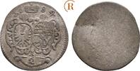 Schlesien Württemberg Öls: Einseitiger 1/2 Kreuzer Christian Ulrich, 1664-1704: -