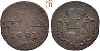 Habsburg: 1 Heller Günzburg Leopold II, 1790-1792: -