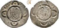 Augsburg Bistum: Dünnpfennig Udalschalk von Eschenlohe, 1184-1202: -