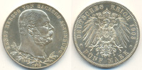 Sachsen Altenburg: Ernst, 1853-1908: 5 Mark Regierungsjubiläum.