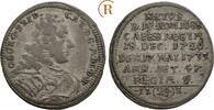 Brandenburg Bayreuth: Sterbegroschen Bayreuth Georg Friedrich Karl, 1726-1735: -