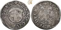 3 Kreuzer mit Titel Rudolph II. 1595 Konstanz Stadt:  ss
