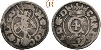 Schleswig Holstein: Königliche Linie: 1/16 Taler Glückstadt Christian IV, 1588-1648: -