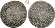 Schlesien Liegnitz Stadt: 3 Kreuzer Georg, Ludwig und Christian, 1639-1663: -