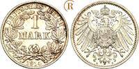 Kaiserreich Kleinmünzen 1 Mark 1914 A Erstabschlag, St 13,00 EUR  zzgl. 3,00 EUR Versand