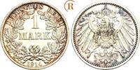 Kaiserreich Kleinmünzen 1 Mark 1914 A Erstabschlag, St 13,00 EUR  zzgl. 3,00 EUR Versand