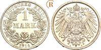 Kaiserreich Kleinmünzen 1 Mark 1914 A Erstabschlag, St 13,00 EUR  zzgl. 3,00 EUR Versand