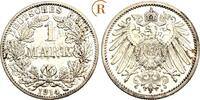 Kaiserreich Kleinmünzen 1 Mark 1914 A St 10,00 EUR  zzgl. 1,00 EUR Versand