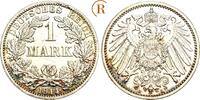 Kaiserreich Kleinmünzen 1 Mark 1914 A St 10,00 EUR  zzgl. 1,00 EUR Versand